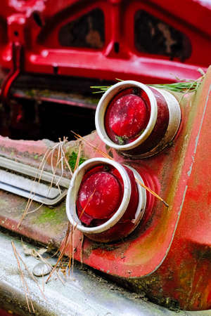 Old Pontiac Taillightのeditorial素材