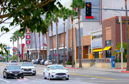 Long Beach Shopping Districtのeditorial素材