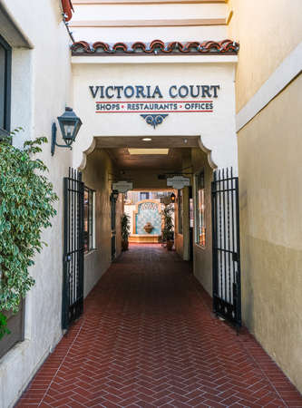 Victoria Court in Santa Barbaraのeditorial素材
