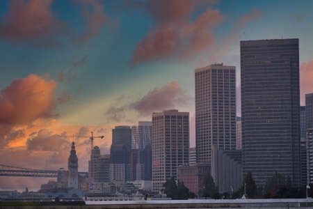 Sunrise Over Embarcaderoのeditorial素材