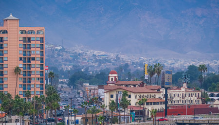 Ensenada Hotels Against Mountains