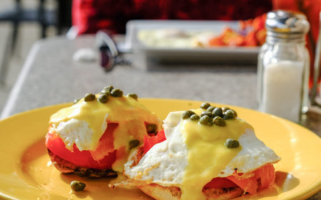 Fresh Salmon Benedict