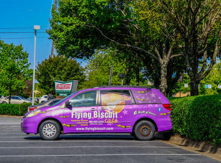 Flying Biscuit and Krispy Kremeのeditorial素材