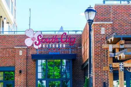 South City Kitchen in Avalonのeditorial素材