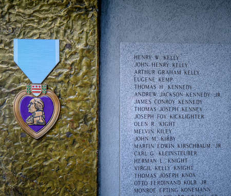 World War II Purple Heartsのeditorial素材