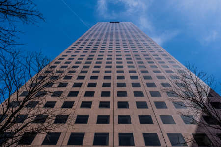 Georgia Pacific Building from Belowのeditorial素材