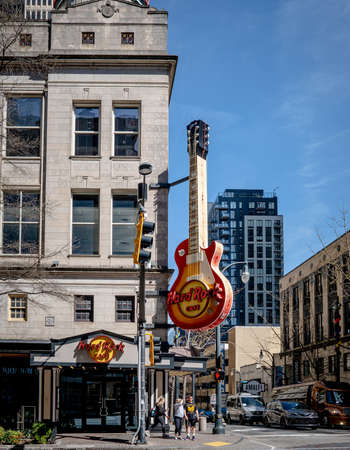 Hard Rock Cafe in Atlantaのeditorial素材