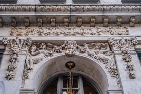 Facade of Old Candler Buildingのeditorial素材