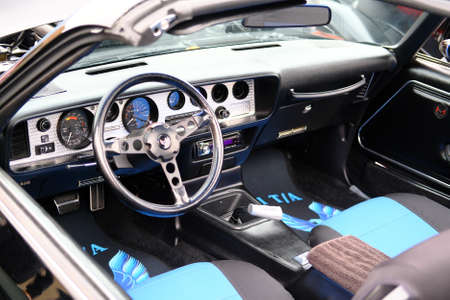 Firebird Convertible Cockpitのeditorial素材