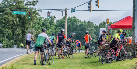 Participants in the GA400 City Tour