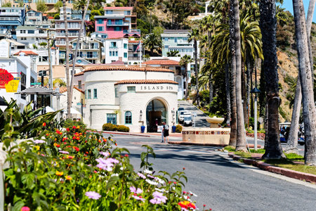 Island Spa Down Avalon Streetのeditorial素材