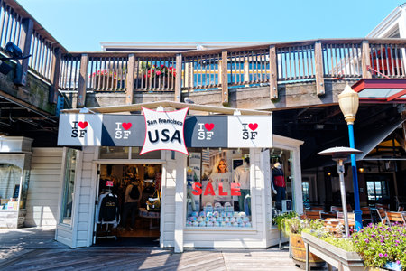 San Francisco Souvenir Shopのeditorial素材