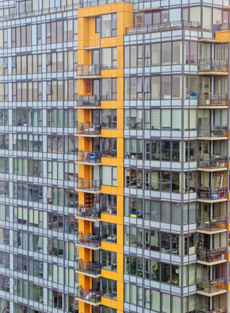 Modern Office Tower in Vancouverのeditorial素材