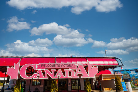 Welcome to Victoria Canada Signのeditorial素材