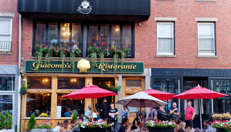Giacomos Ristorante in Bostonのeditorial素材
