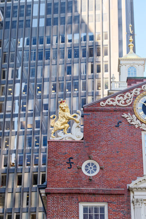 The Old State House in Bostonのeditorial素材