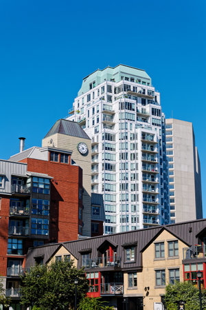 Modern Condo Tower in Halfiaxのeditorial素材