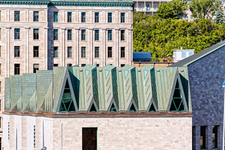Modern Roof in Quebec Cityのeditorial素材