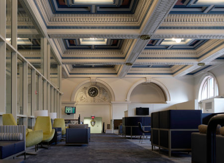 Acela Lounge in South Station Bostonのeditorial素材