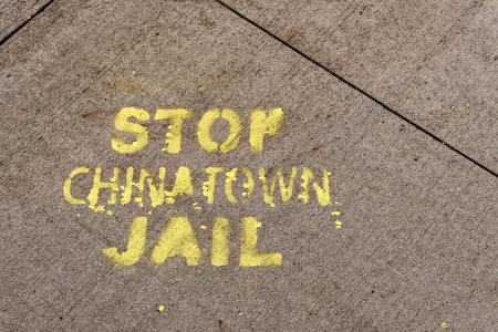 Stop Chinatown Jailのeditorial素材