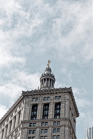 Ornate Rooftop in Manhattanのeditorial素材