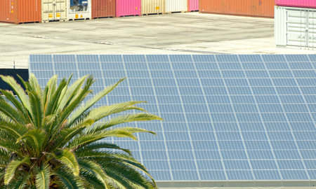 Solar Panels in Port