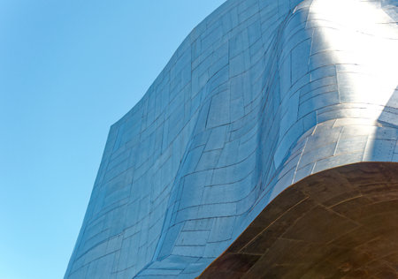 Museum of Pop Culture in Seattle, Washingtonのeditorial素材