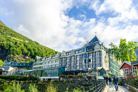 Hotel Union Above Geirangerのeditorial素材