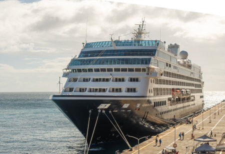 Azamara Ship in St Maartenのeditorial素材