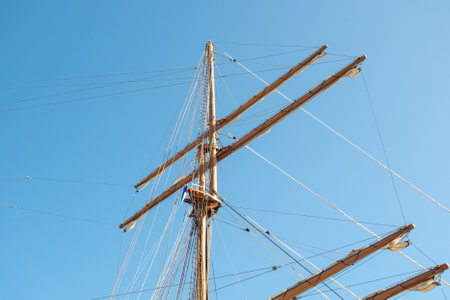 Sea Cloud Spirit Sailing Ship in St Maartenのeditorial素材