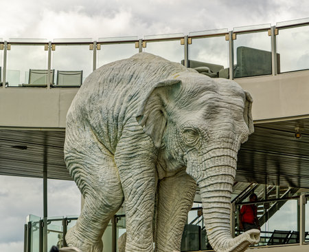 Elephant Sculpture on Celebrity Beyondのeditorial素材