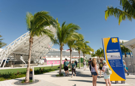 Scenes at New Nassau Cruise Portのeditorial素材