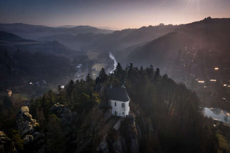 The castle was probably built at the beginning of the 1920s.のeditorial素材