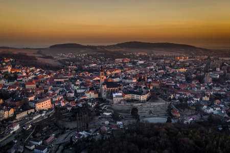 Kutna Hora town began in 1142 with settlement of Sedlec Abbey, the first Cistercian monastery in Bohemia, Sedlec Monastery, brought from the Imperial immediate Cistercian Waldsassen Abbey. By 1260.の写真素材