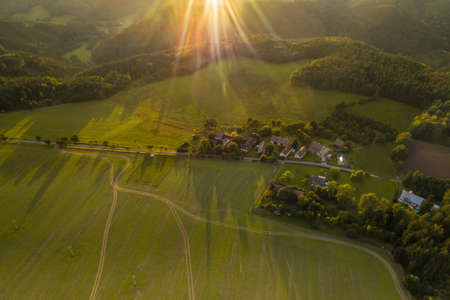Central Bohemian Region is an administrative unit of the Czech Republic, located in the central part of its historical region of Bohemia. Its administrative center is in the Czech capital Prague.の写真素材