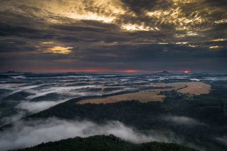 Central Bohemian Region is an administrative unit of the Czech Republic, located in the central part of its historical region of Bohemia. Its administrative center is in the Czech capital Prague.の写真素材