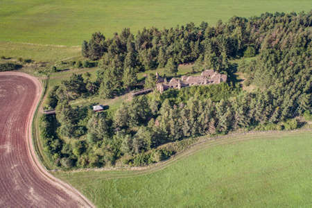 Vrskamyk caste - You will see the remains of the castle, which was founded by the Czech Kings in the first half of the 13th century, on the site of an older princely castle, serving as a summer.の写真素材