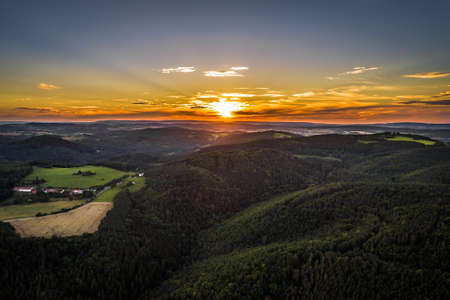 Central Bohemian Region is an administrative unit of the Czech Republic, located in the central part of its historical region of Bohemia. Its administrative center is in the Czech capital Prague.の写真素材