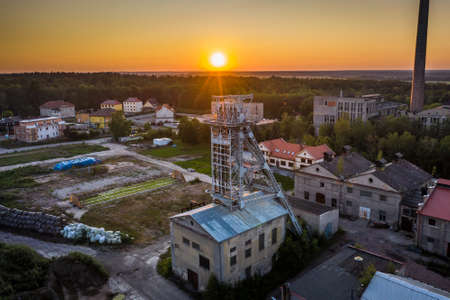 The coal mine was shut down in 1899, and the mining itself began in 1902. During its existence, the mine produced almost 46 million tonnes of coal, making it one of the most productive in the areaの写真素材
