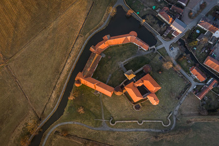 Svihov castle was besieged by Hussite Wars, garrison surrendered after their water moats were...