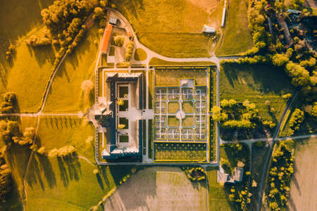 Kuks Hospital is a former care institute for military veterans in Kuks in the Trutnov district, operated between 1744 and 1938. It was the most generous institute of its kind in late Baroque Bohemia.のeditorial素材