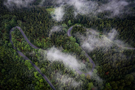 Jizera Mountainsor Izera Mountains are part of the Western Sudetes on the border between the Czech Republic and Poland. The range got its name from the Jizera River.の写真素材