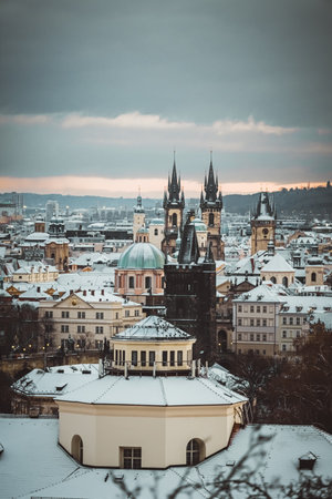Prague is the capital and largest city of the Czech Republic.の写真素材