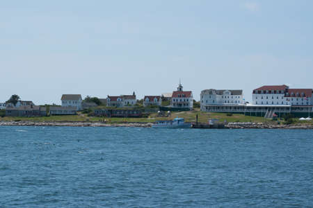 Located off of the coast of New Hampshire, the Isle of the Shoals is a paradise hotspotのeditorial素材