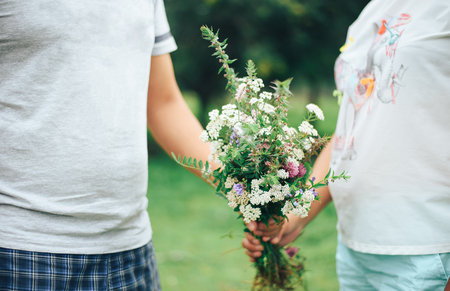 flowers loveの写真素材