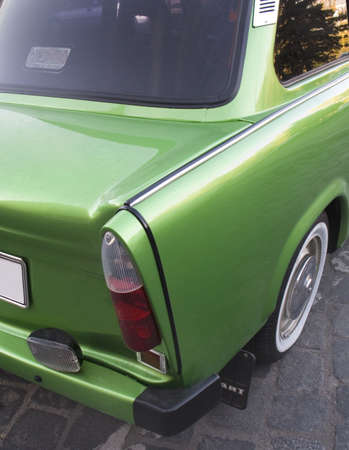 green car