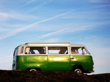 camper vanの写真素材