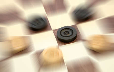 checkersの写真素材