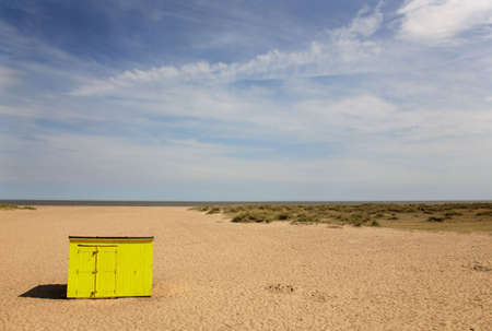 beach hutの写真素材