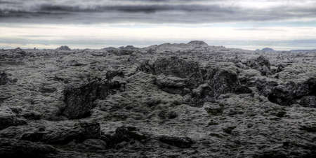 Iceland volcanic landscapeの写真素材